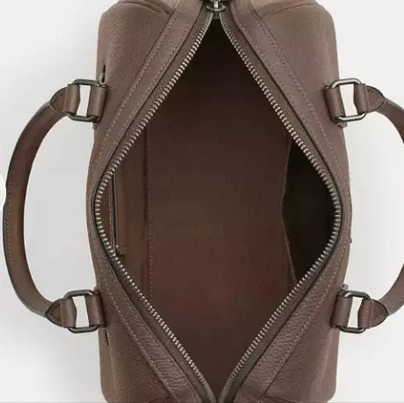 Coach Rowan Pebble Leather Crossbody Satchel - Picture 3 of 16